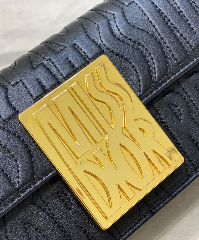 Christian Dior Miss Dior Flap Bag Black